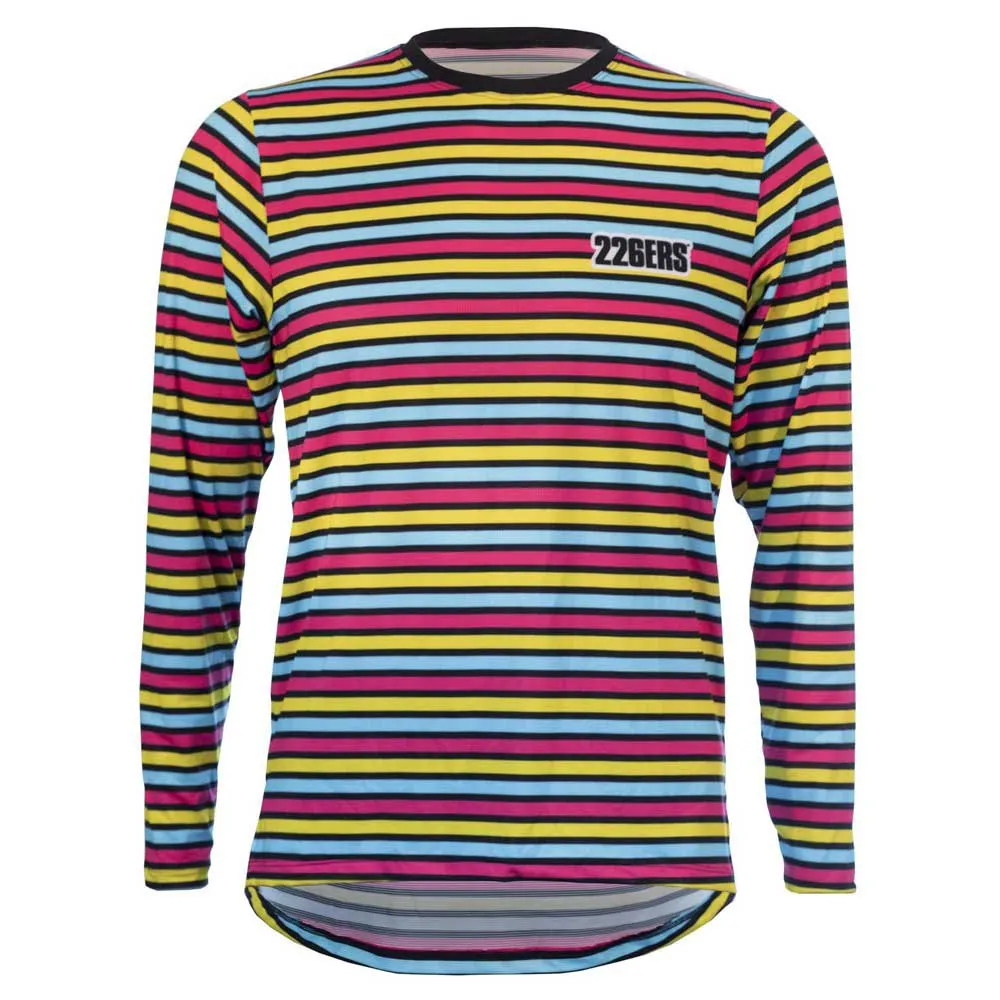 226ERS Hydrazero Stripes Langarmet T-skjorte male