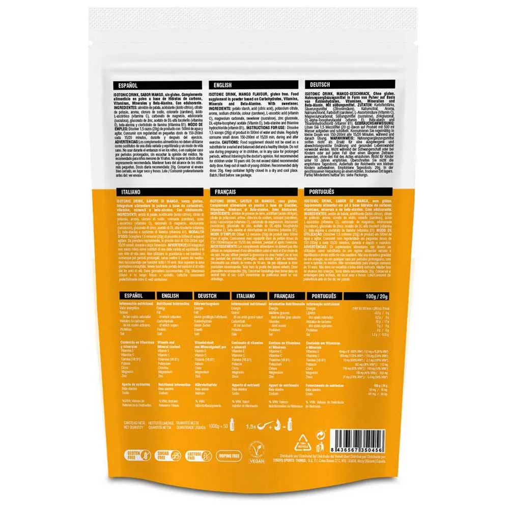 226ERS Isotonisk Pulverdrikk Mango 1kg, One size