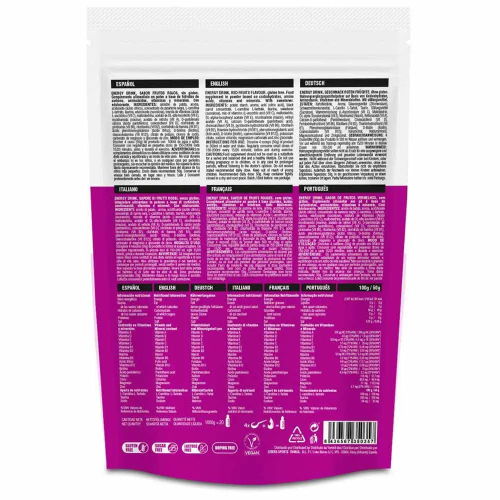 226ERS Kapsler Røde Frukter 1kg, One size
