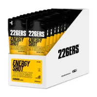 226ERS Shot Extreme 250mg Caff Energidrikk Enkeltdoseboks Banan 60ml 24 Enheter