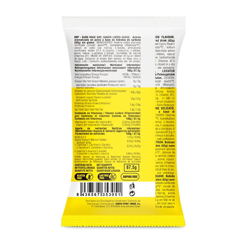 226ERS Sub9 Race Day Eskedoseboks Vannmelon 87g 9 Enheter, One size