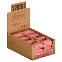 226ERS Vegan Oat 50g & Boks Med Veganske Barer Jordbær Cashewnøtt 24 Enheter