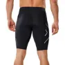 2XU Accelerate Compression Korte Leggings male, Black / tango