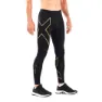 Black/gold reflective