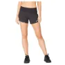 2XU Aero 4 ´´ Shorts female, Black / silver reflective