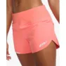 2XU Aero 4´´ Shorts female, Hyper coral / white reflective