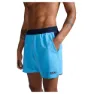 Azure blue / black reflective