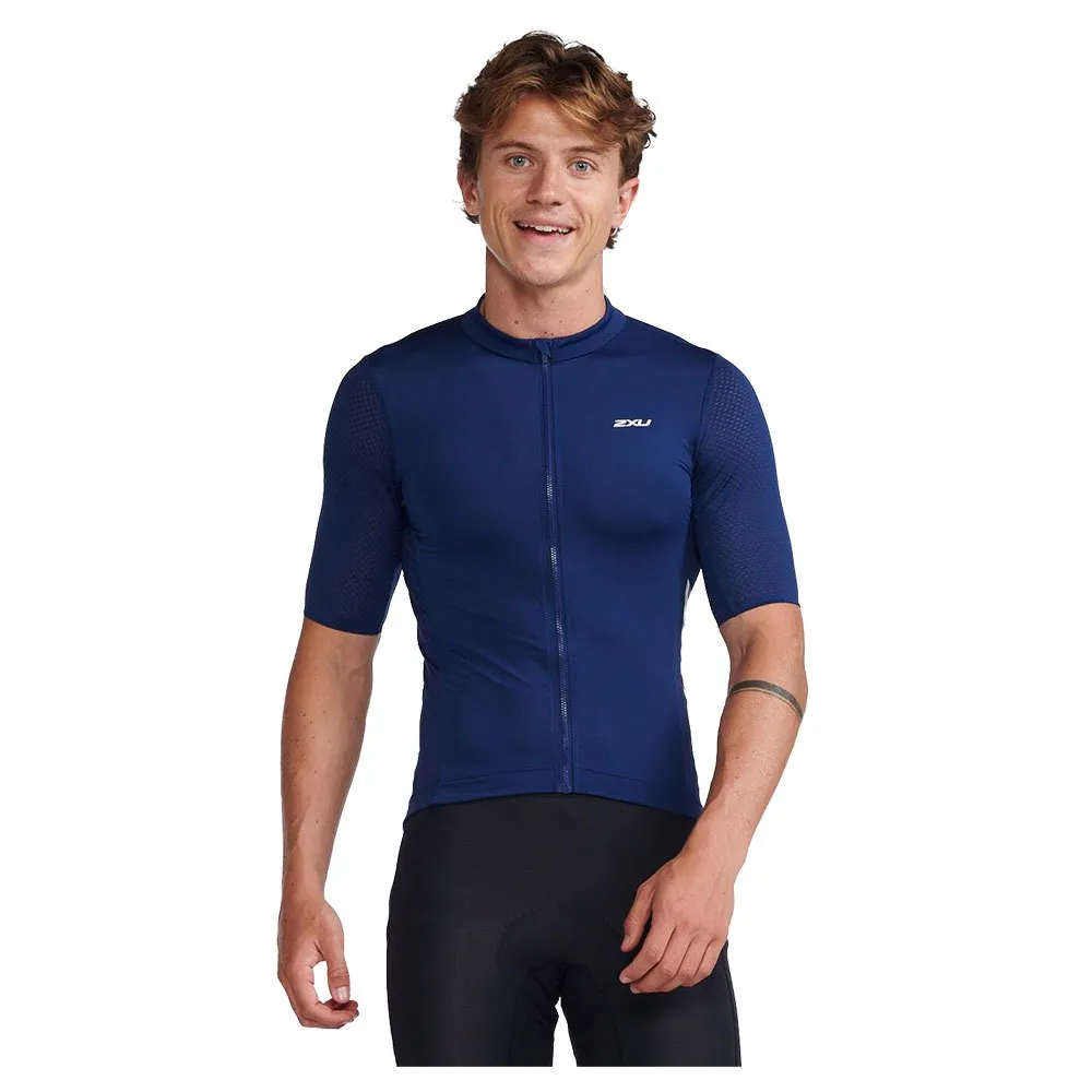 2XU Aero Cycle Kort Ermet Trøye
