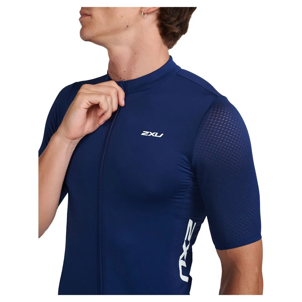 2XU Aero Cycle Kort Ermet Trøye