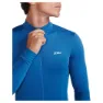 2XU Aero Cycle Langermet Trøye, Starling / white reflective, M