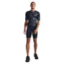 2XU Aero Hex Tri Halv Glidelås Kort Ermet T-skjorte male