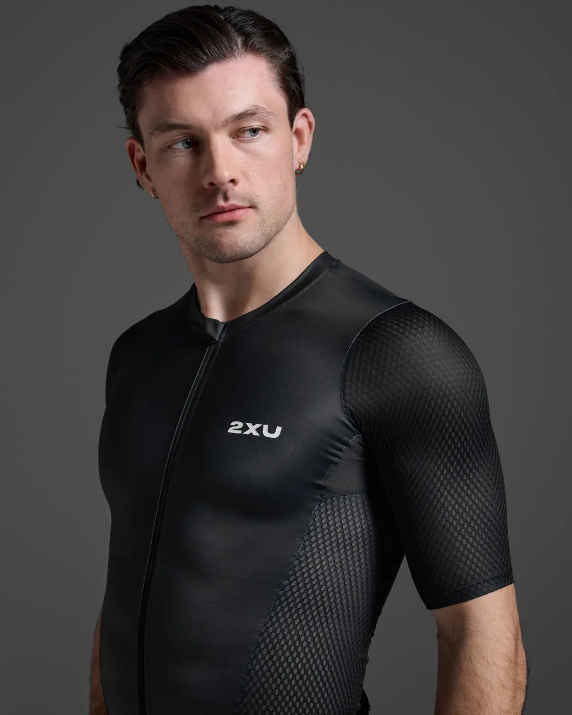 2XU Aero Hex Tri Sleeved Trøye