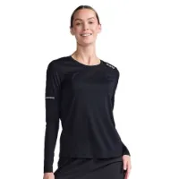 2XU Aero Langarmet T-skjorte female