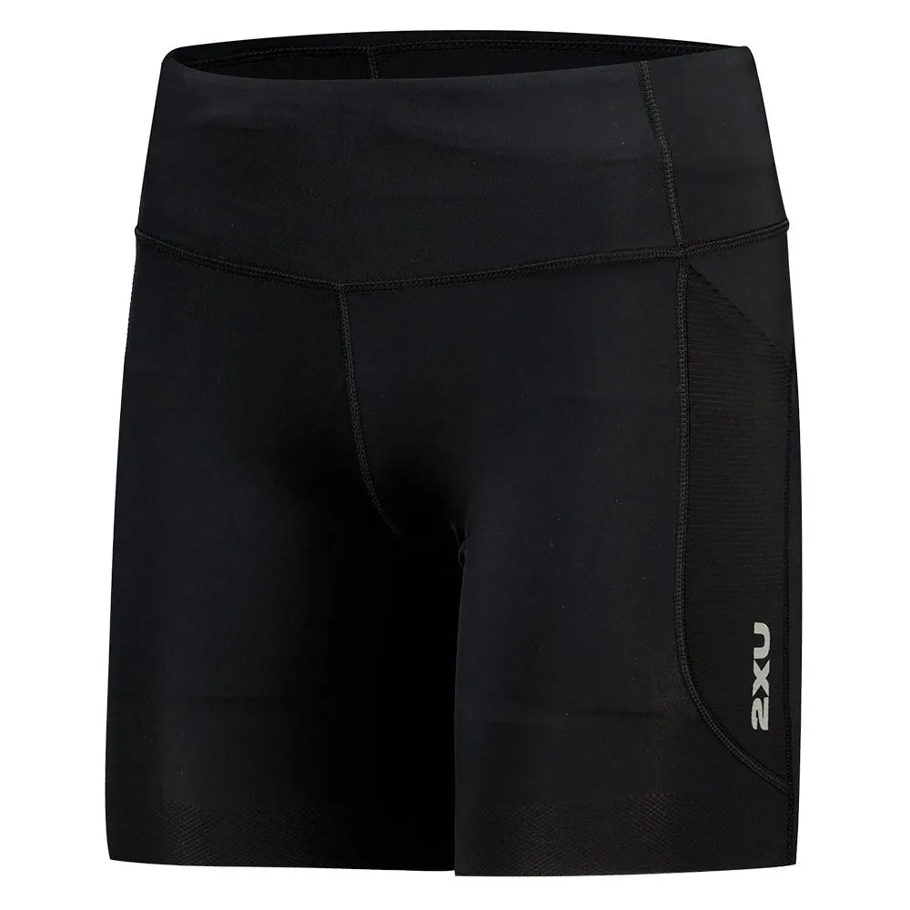2XU Aero Mid-rise Comp 6´´ Korte Leggings female 2XU Aero Mid-rise Comp 6´´ Korte Leggings female
