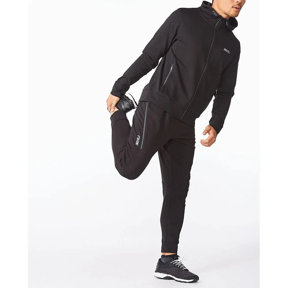 2XU Commute Jakke male, Black / turbulence