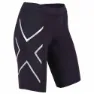 2XU Compression Korte Leggings female, Black / silver