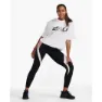 2XU Form Boyfriend Kortarmet T-skjorte female, White / hyper coral