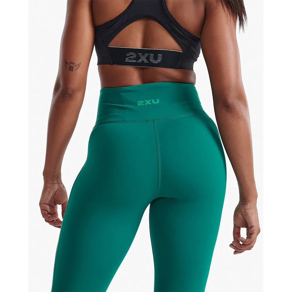 2XU Form Høytlivte 3/4 Leggings female, Forest green / forest green