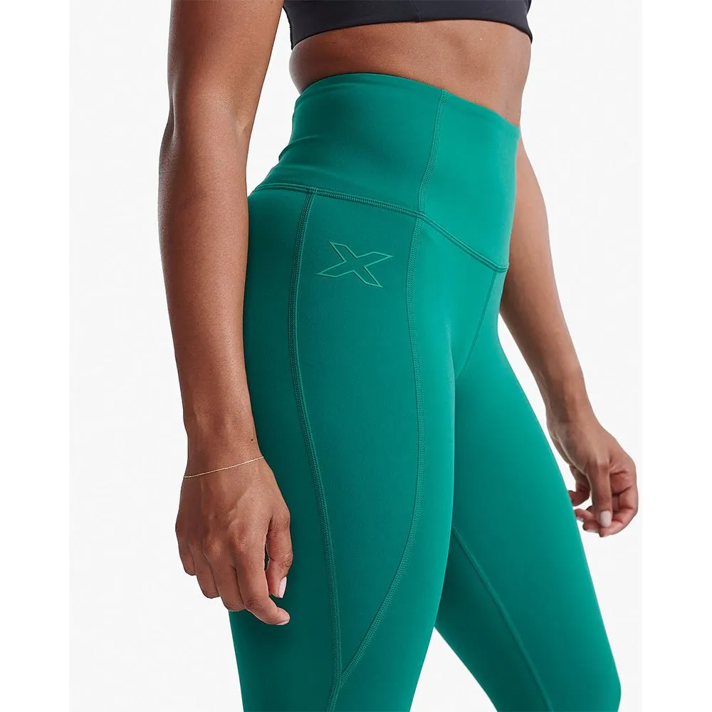2XU Form Høytlivte 3/4 Leggings female, Forest green / forest green