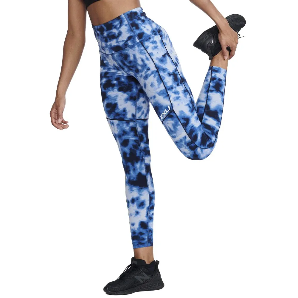 2XU Form Pop Seam Hi-rise Compression Leggings female, Digital dye / white