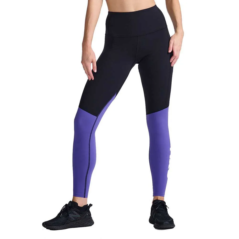 2XU Form Splice Hi-rise Comp Leggings female, Black / liberty 2XU Form Splice Hi-rise Comp Leggings female, Black / liberty