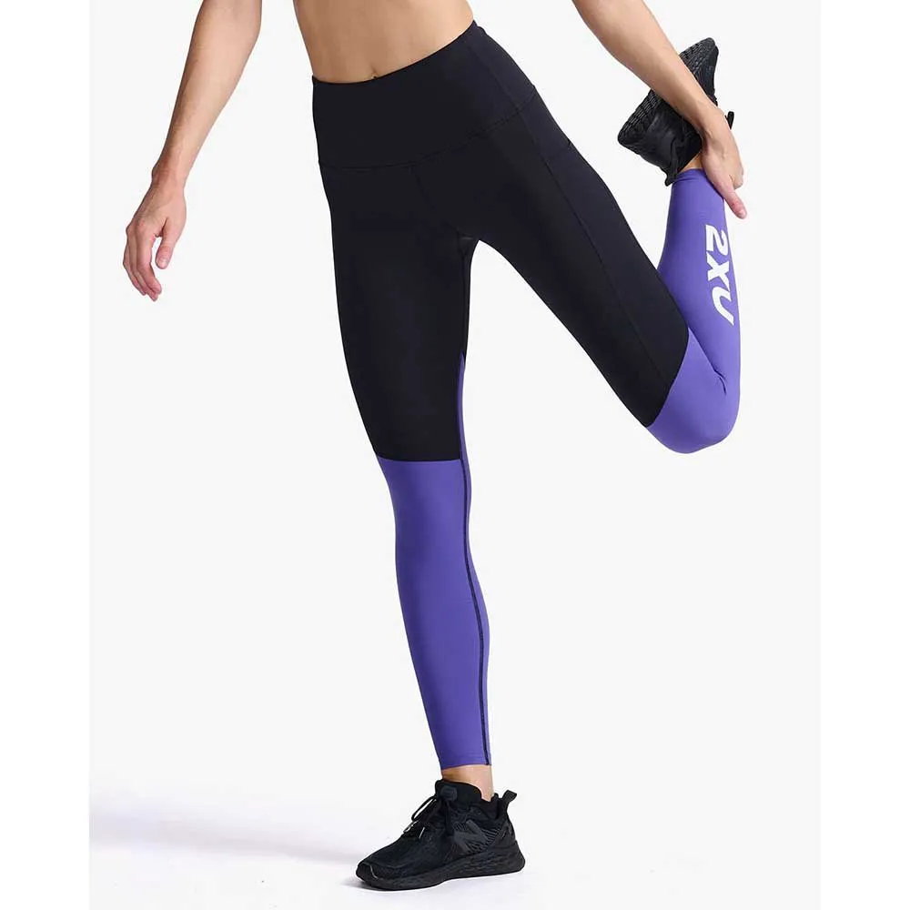 2XU Form Splice Hi-rise Comp Leggings female, Black / liberty 2XU Form Splice Hi-rise Comp Leggings female, Black / liberty