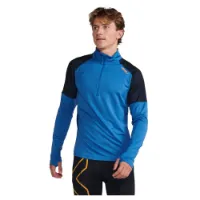 2XU Light Speed Halv Glidelås Langarmet T-skjorte male