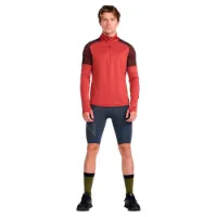 2XU Light Speed Halv Glidelås Langarmet T-skjorte male