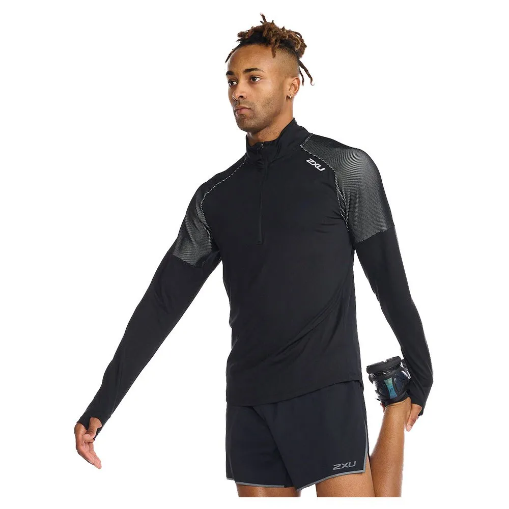 2XU Light Speed Halv Glidelås Langarmet T-skjorte male 2XU Light Speed Halv Glidelås Langarmet T-skjorte male