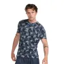 Block camo / silver reflective