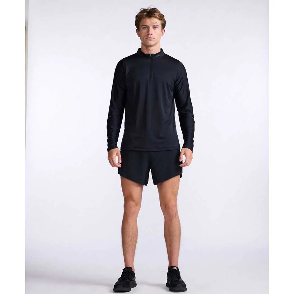2XU Light Speed Tech Halv Glidelås Langarmet T-skjorte male 2XU Light Speed Tech Halv Glidelås Langarmet T-skjorte male