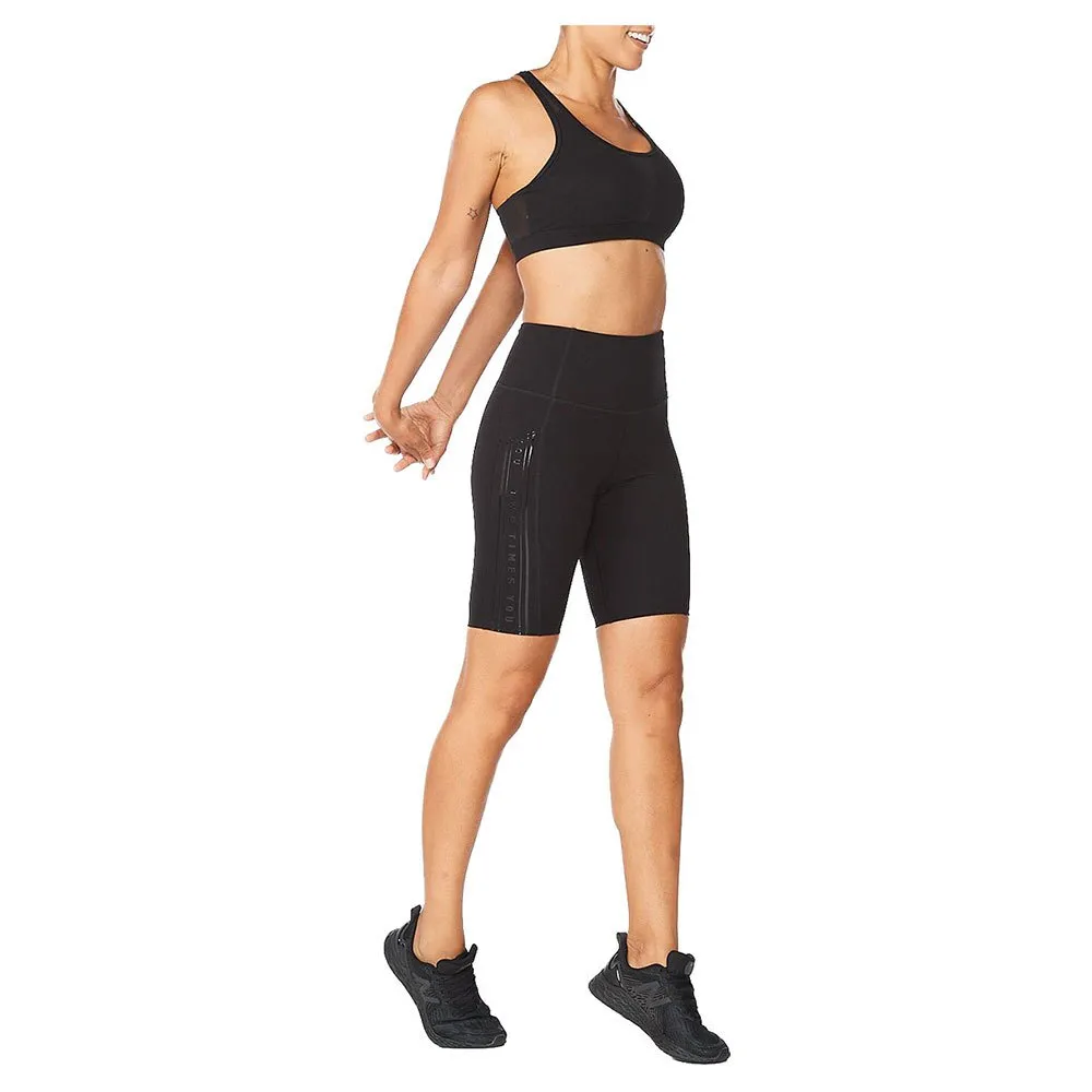 2XU Lineup High Rise Bike Korte Leggings female