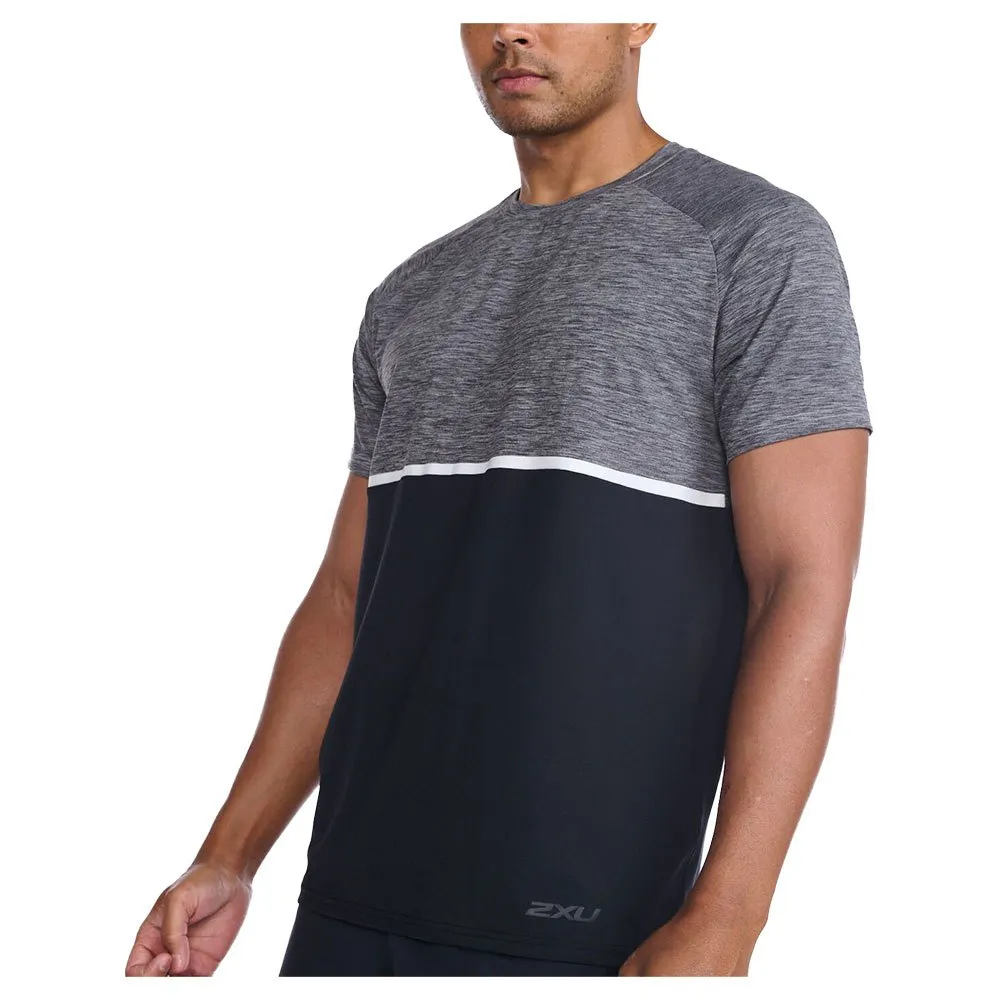 2XU Motion Colour Block Kortarmet T-skjorte male 2XU Motion Colour Block Kortarmet T-skjorte male