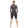 2XU P:1 Propel Trisuit Med Lange Ermer female, Black / very berry print