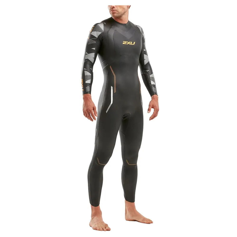 2XU P:2 Propel Våtdrakt I Neopren Refurbished unisex, Black / orange fizz, S 2XU P:2 Propel Våtdrakt I Neopren Refurbished unisex, Black / orange fizz, S