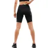 2XU Run Mid Rise Dash Korte Leggings female, Black / silver reflective