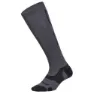 2XU Vectr Light Cushion 30- Lange Sokker 37 Cm male, Titanium / black
