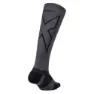 2XU Vectr Light Cushion 30- Lange Sokker 37 Cm male, Titanium / black