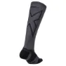 2XU Vectr Light Cushion 41- Lange Sokker 46 Cm male, Titanium / black