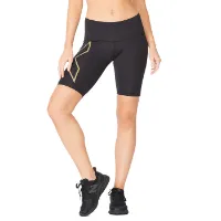 2XU Women's Light Speed Mid-Rise Compression Shorts