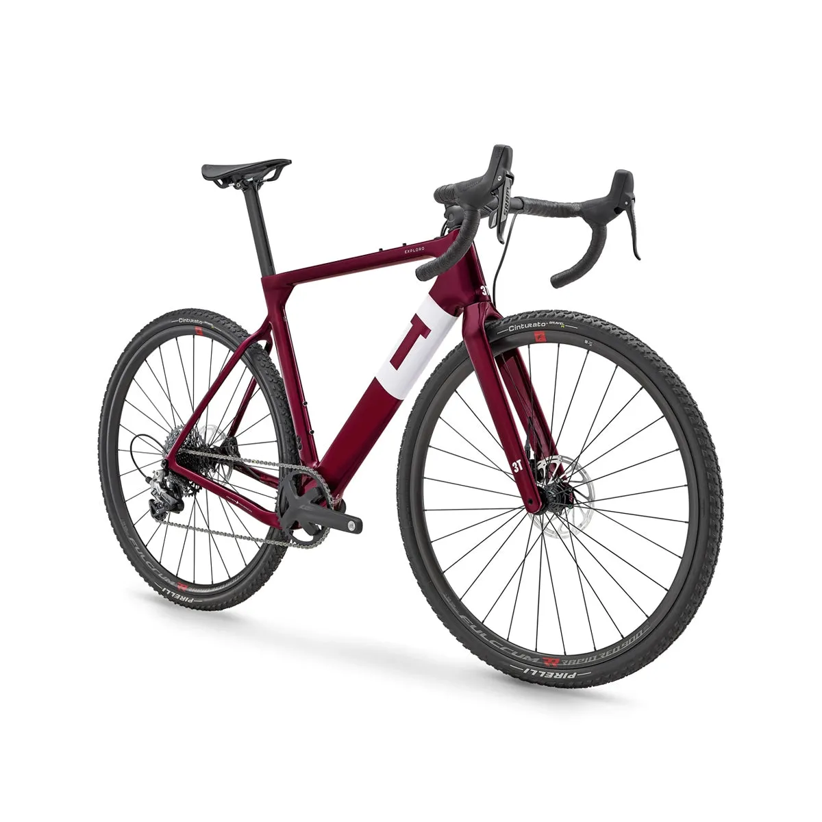 3T Exploro Primo Rival 1x11 Complete Bike Gravel Sram Rival, Gravel sykkel