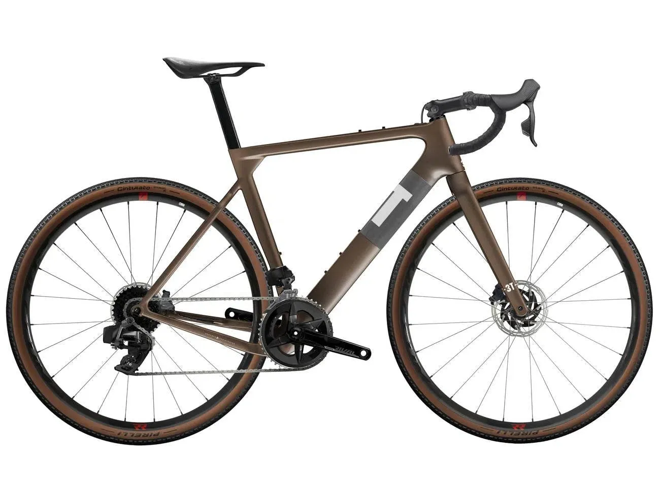 3T Exploro Pro Team Complete Bike Gravel Sram Rival AXS 2X, Gravel sykkel
