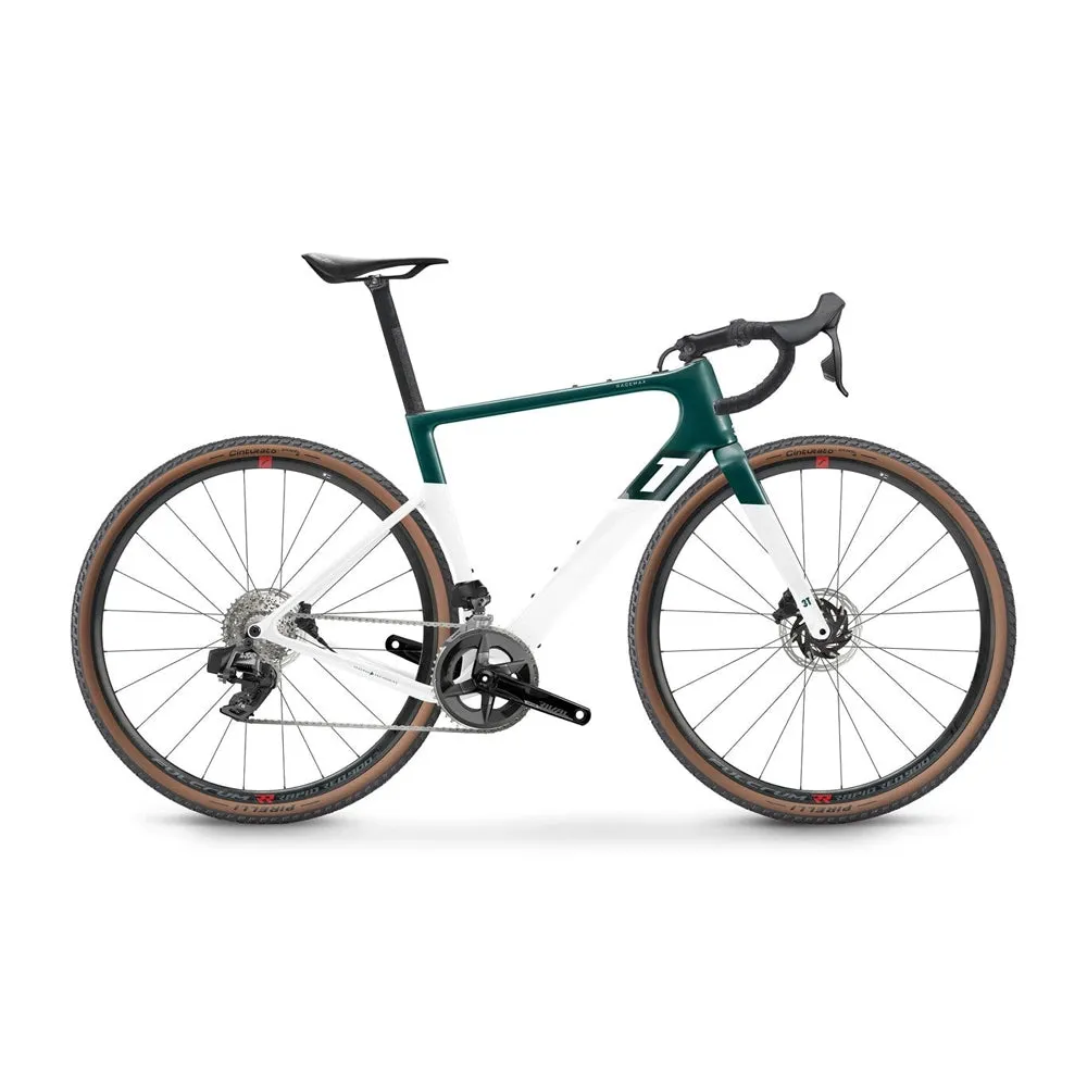 3T Exploro RaceMax Rival AXS Grusracer, Emerald/white, Gravel sykkel 3T Exploro RaceMax Rival AXS Grusracer, Emerald/white, Gravel sykkel