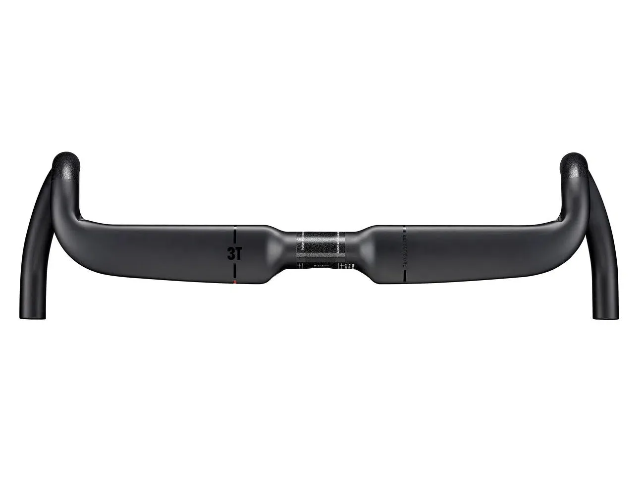 3T Handlebar Aeroghiaia Itegrale, Gravel racing dropbar, 42cm