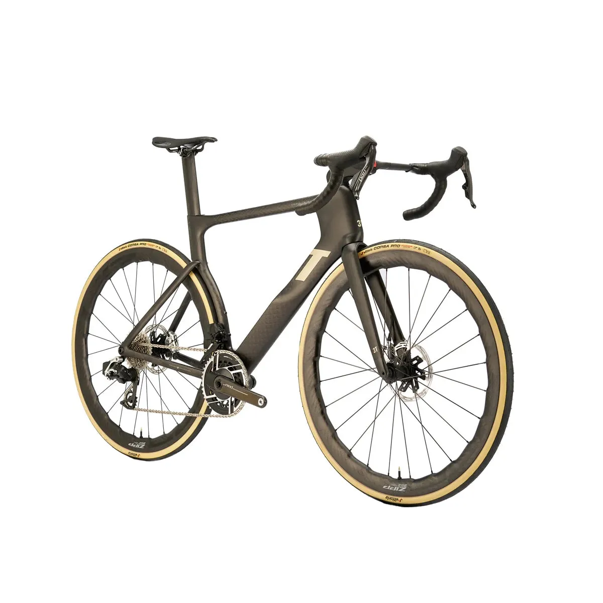 3T Strada Italia Sram RED E1 AXS 2x12 Zipp 353 NSW Road Bike, Landeveissykkel 3T Strada Italia Sram RED E1 AXS 2x12 Zipp 353 NSW Road Bike, Landeveissykkel