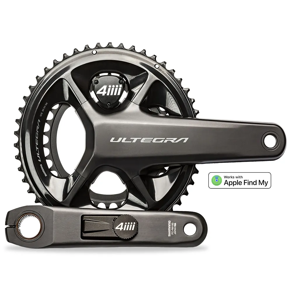 4iiii Precision 3+ Pro Dual Ultegra Fc-r8100 Apple Find My Krank Med Effektmåler Refurbished, Black, 170mm 4iiii Precision 3+ Pro Dual Ultegra Fc-r8100 Apple Find My Krank Med Effektmåler Refurbished, Black, 170mm