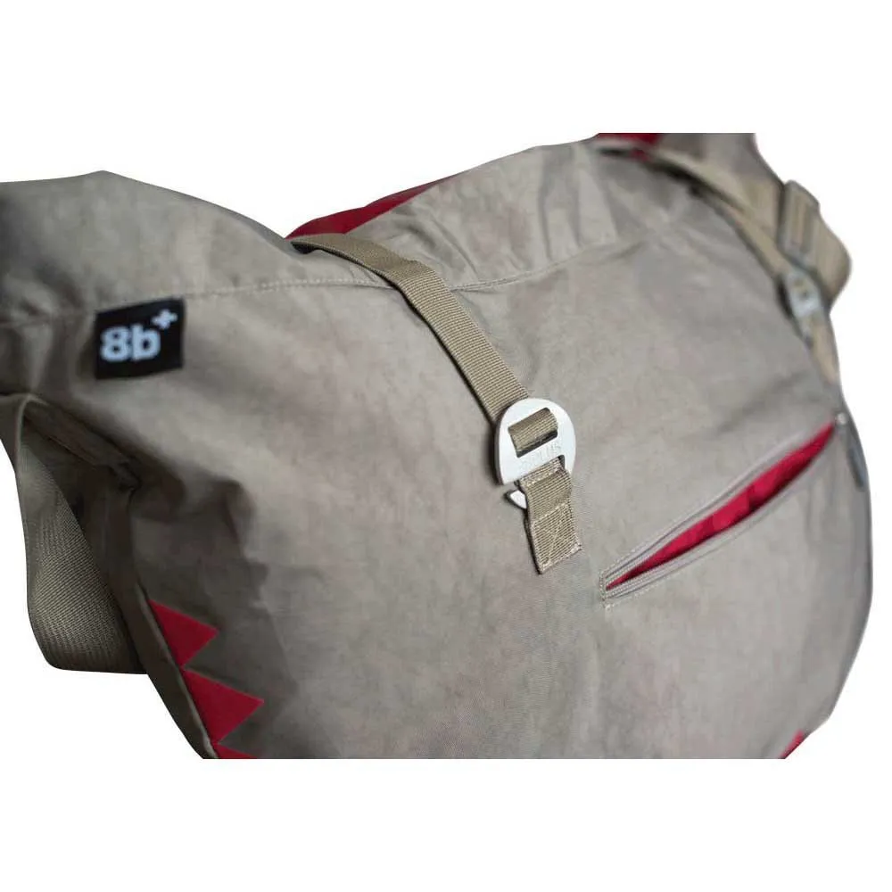 8 B Plus Hank Veske, Grey, One Size