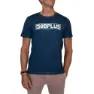 8 B Plus Logo Kortarmet T-skjorte, Blue / white