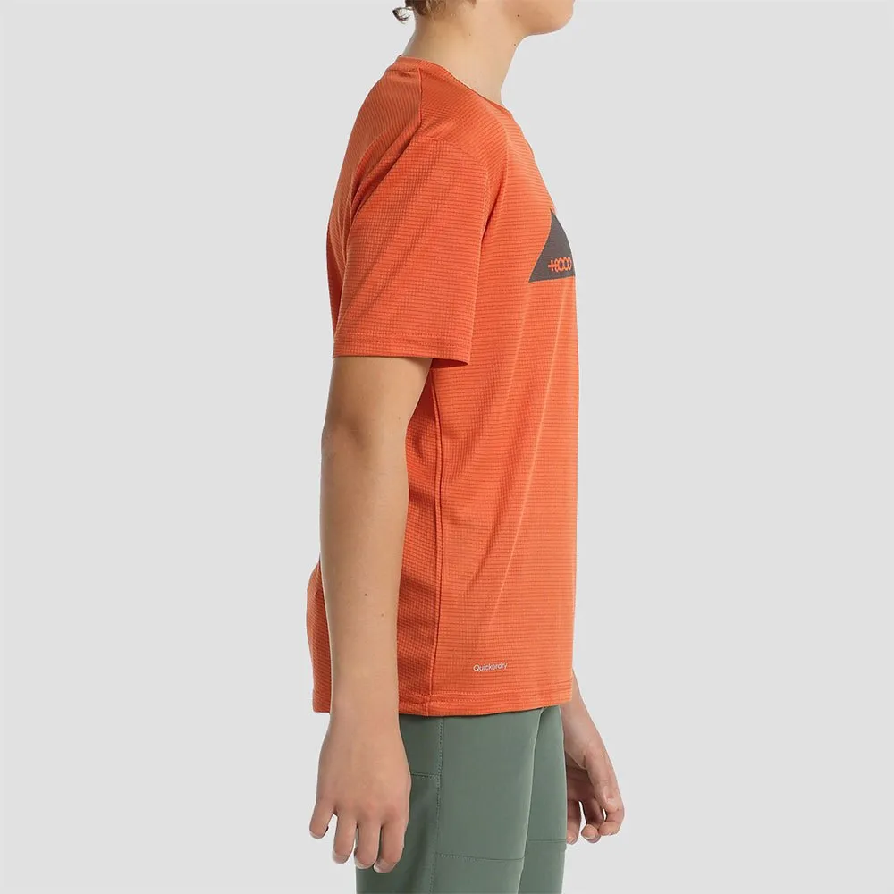 +8000 Hule Kortarmet T-skjorte, Brick, 10Y +8000 Hule Kortarmet T-skjorte, Brick, 10Y