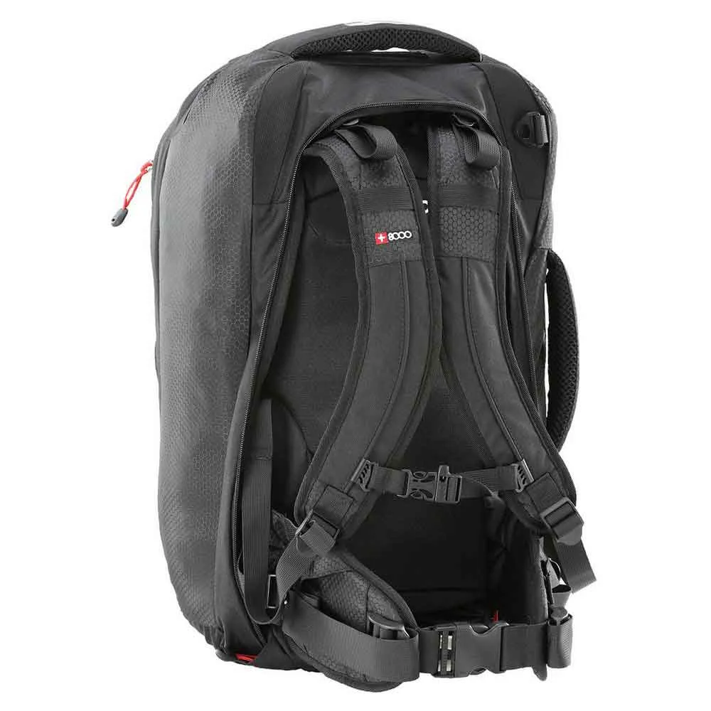 +8000 M198213 24i 24l Ryggsekk, Black